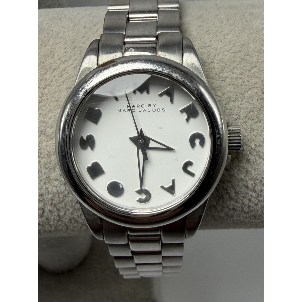 Marc By Marc Jacobs MBM3115 New Battery Ladies Watch 28MM‎ 5.5" Stainless Steel